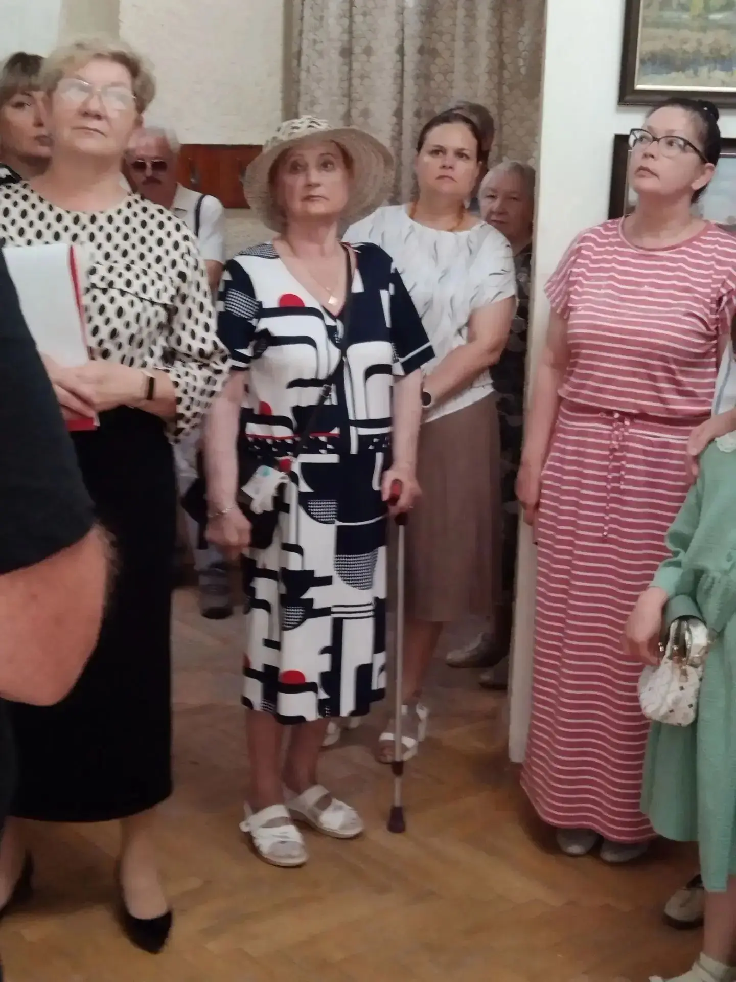 Члены Новомосковского РО ТРО ВОИ посетили открытие трёх выставок в археологическом музее Члены Новомосковского РО ТРО ВОИ посетили открытие трёх выставок в археологическом музее